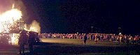 Big bonfire